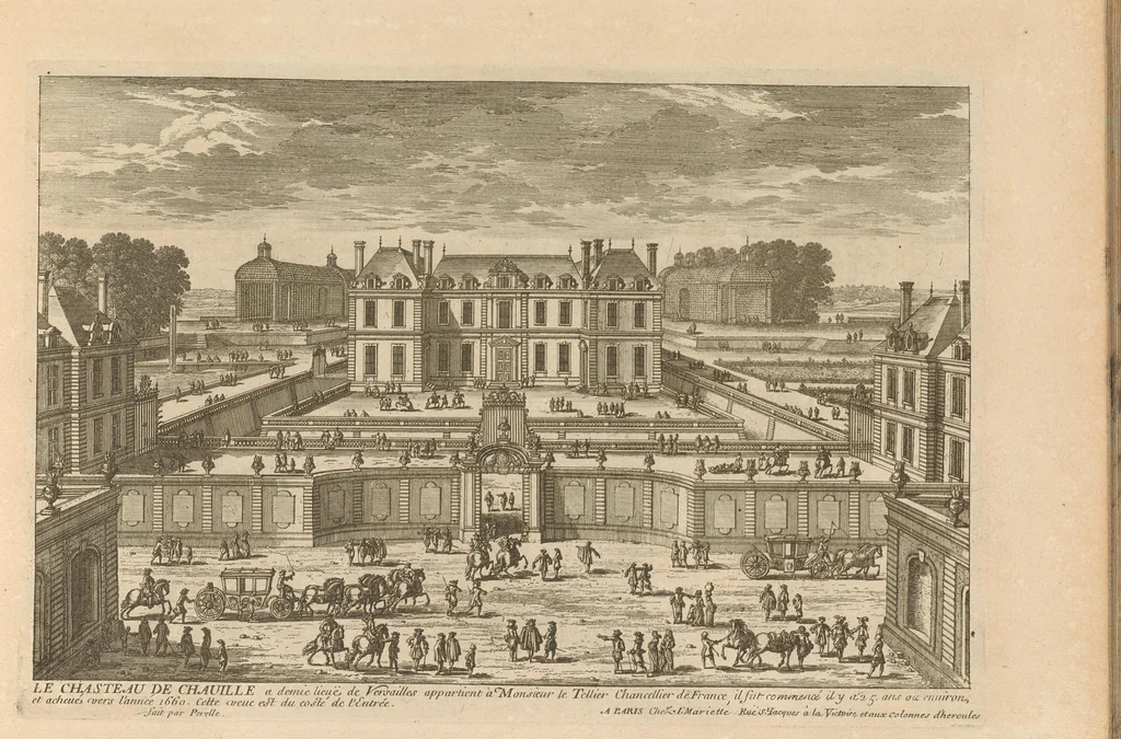 An illustration from Veues des plus beaux bastimens de France, 1700, leaf 354