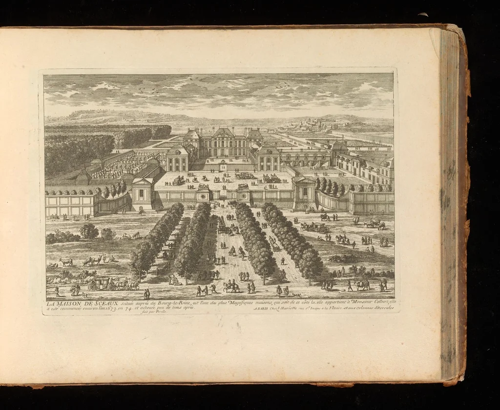 An illustration from Veues des plus beaux bastimens de France, 1700, leaf 368