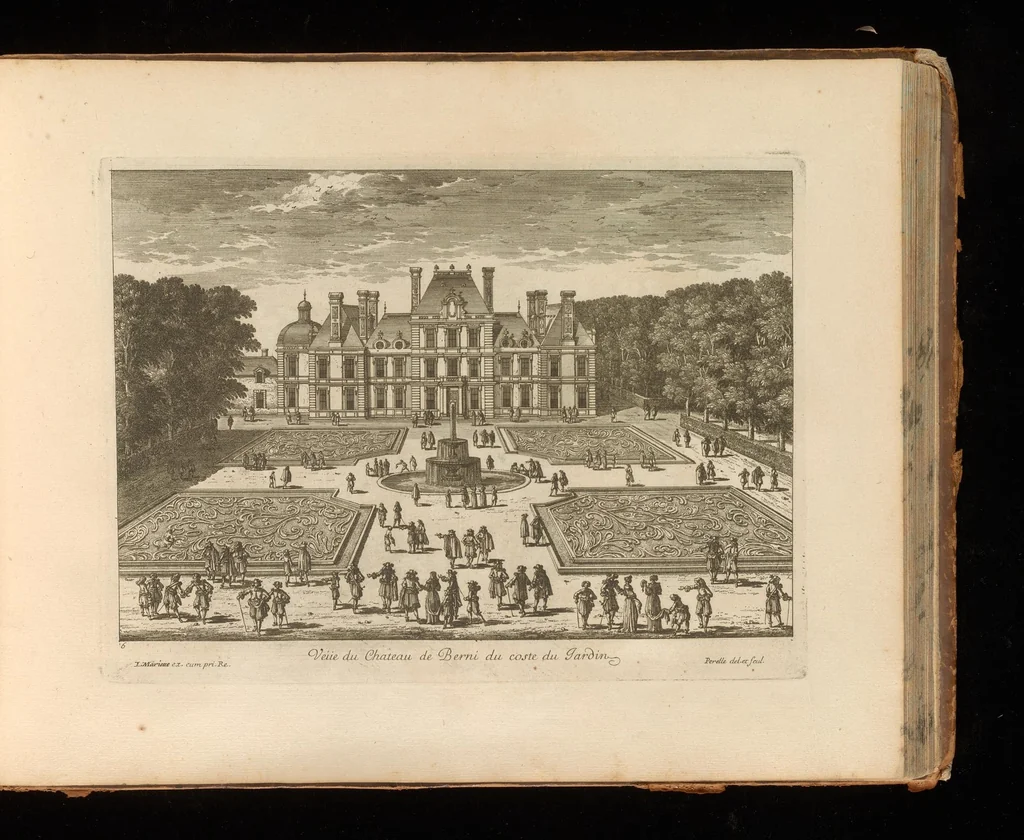 An illustration from Veues des plus beaux bastimens de France, 1700, leaf 382