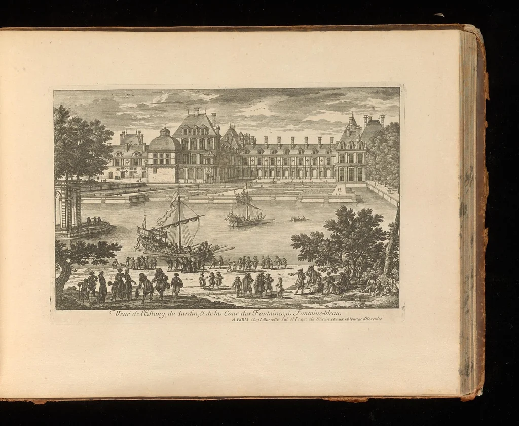 An illustration from Veues des plus beaux bastimens de France, 1700, leaf 418