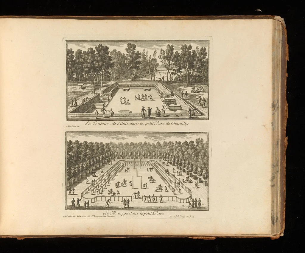 An illustration from Veues des plus beaux bastimens de France, 1700, leaf 490
