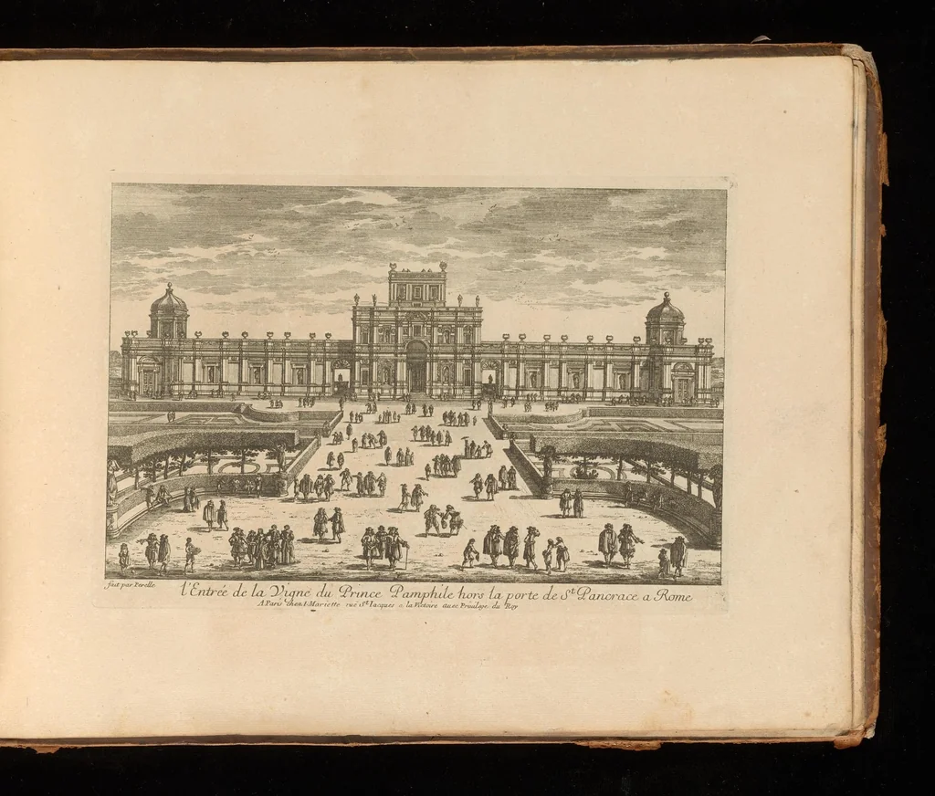 An illustration from Veues des plus beaux bastimens de France, 1700, leaf 570