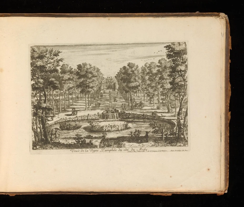 An illustration from Veues des plus beaux bastimens de France, 1700, leaf 578