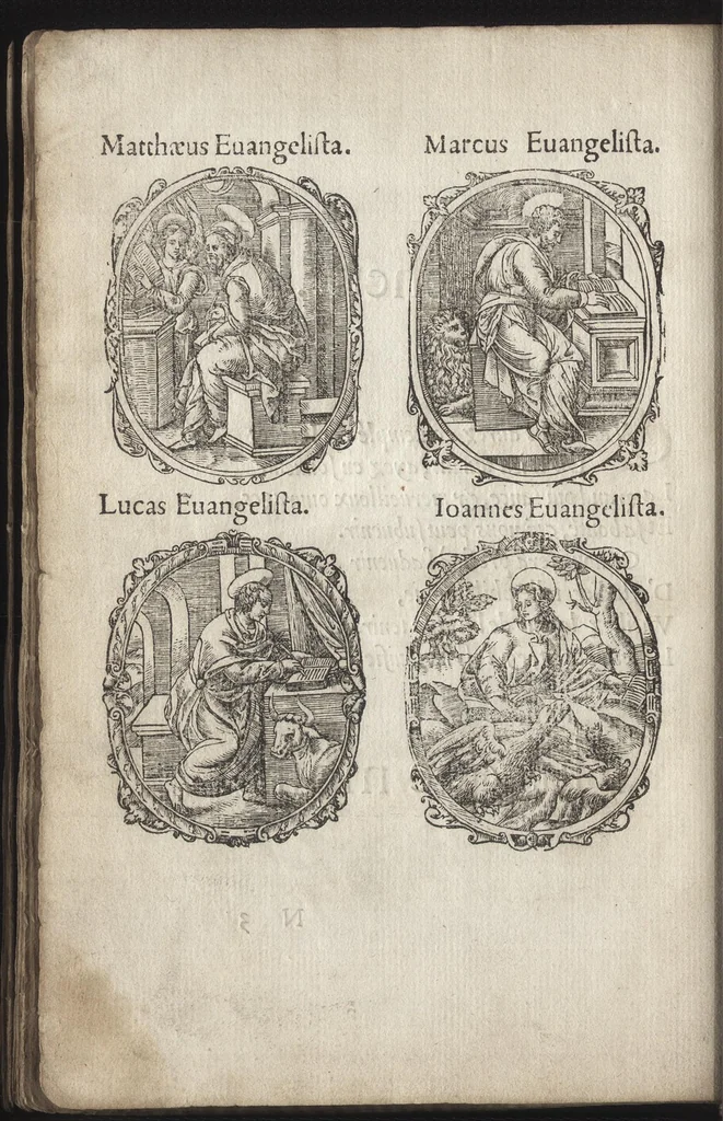 An illustration from Icones historiarvm Veteris Testamenti : ad viuum expressae, extremàque diligentia emendatiores factae : Gallicis in expositione homoeoteleutis, ac versuum ordinibus (qui priùs turbati, ac impares) suo numero restitutis, 1547, leaf 105