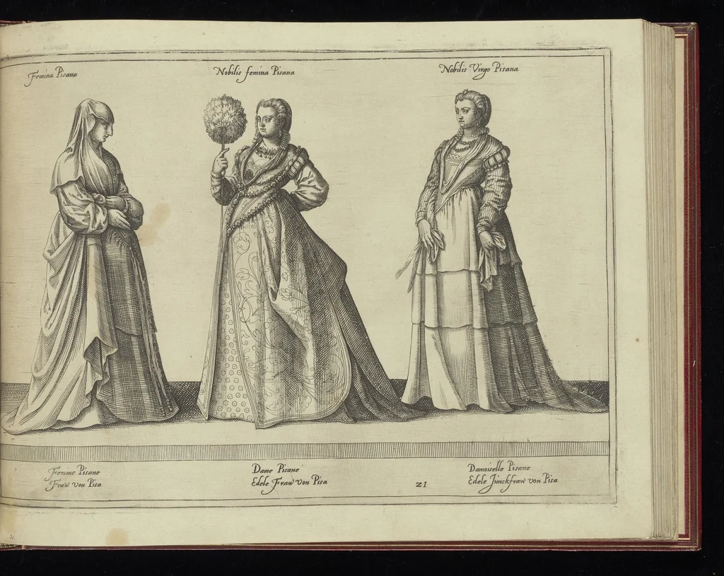 An illustration from Habitus variarum orbis gentium = Habitz de nations estrãges = Trachten mancherley Völcker des Erdskreysz, 1581, leaf 116