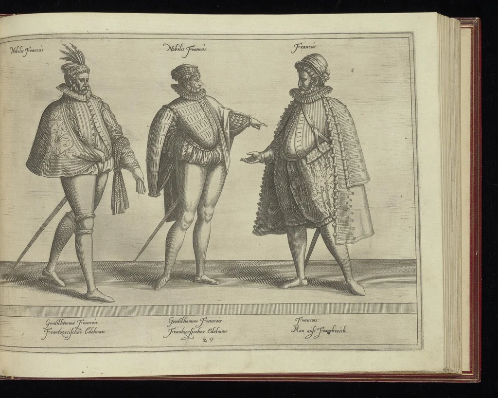 An illustration from Habitus variarum orbis gentium = Habitz de nations estrãges = Trachten mancherley Völcker des Erdskreysz, 1581, leaf 148