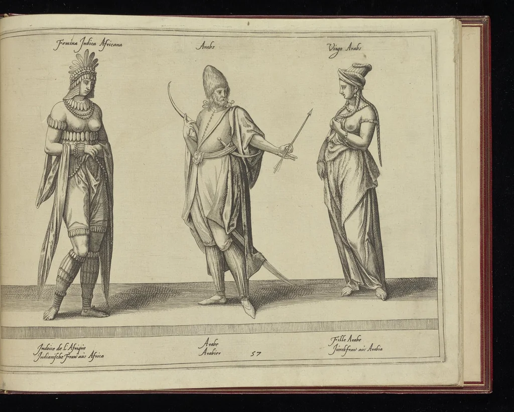 An illustration from Habitus variarum orbis gentium = Habitz de nations estrãges = Trachten mancherley Völcker des Erdskreysz, 1581, leaf 268