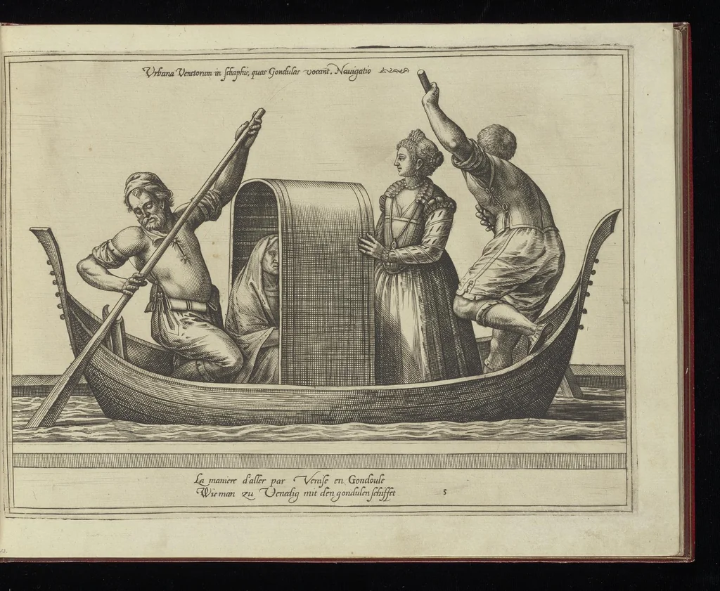 An illustration from Habitus variarum orbis gentium = Habitz de nations estrãges = Trachten mancherley Völcker des Erdskreysz, 1581, leaf 48
