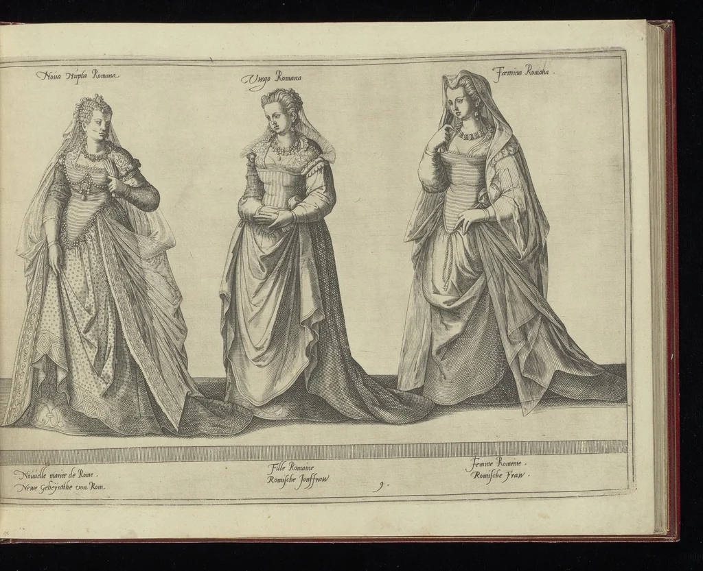 An illustration from Habitus variarum orbis gentium = Habitz de nations estrãges = Trachten mancherley Völcker des Erdskreysz, 1581, leaf 64