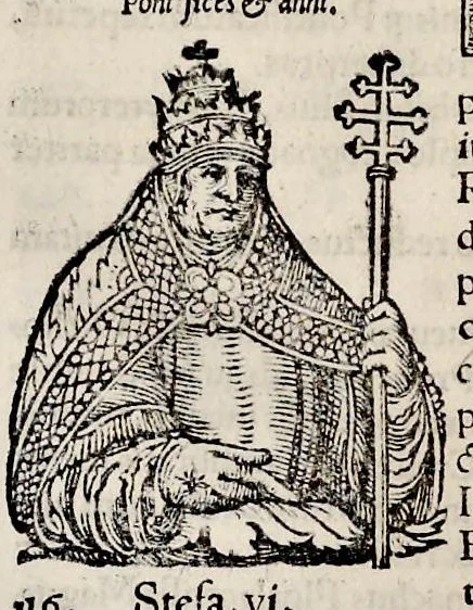 An illustration from Catalogvs annorvm et principvm siue monarcharvm mvndi geminvs : plerisqve in locis obscvrioribus illustratus & in caelebrioribus locupletatus atq[ue] à mendis, recognitione diligenti repurgatus : cum accessione multorum aliorum quae in priori aeditione non continebantur, quemadmodum suis locis toto libro uidere licebit, ab homine condito, usq[ue] in praesentem, à nato Christo, millesimum quingentesimum & quinquagesimum annum deductus & continuatus, 1550, leaf 156