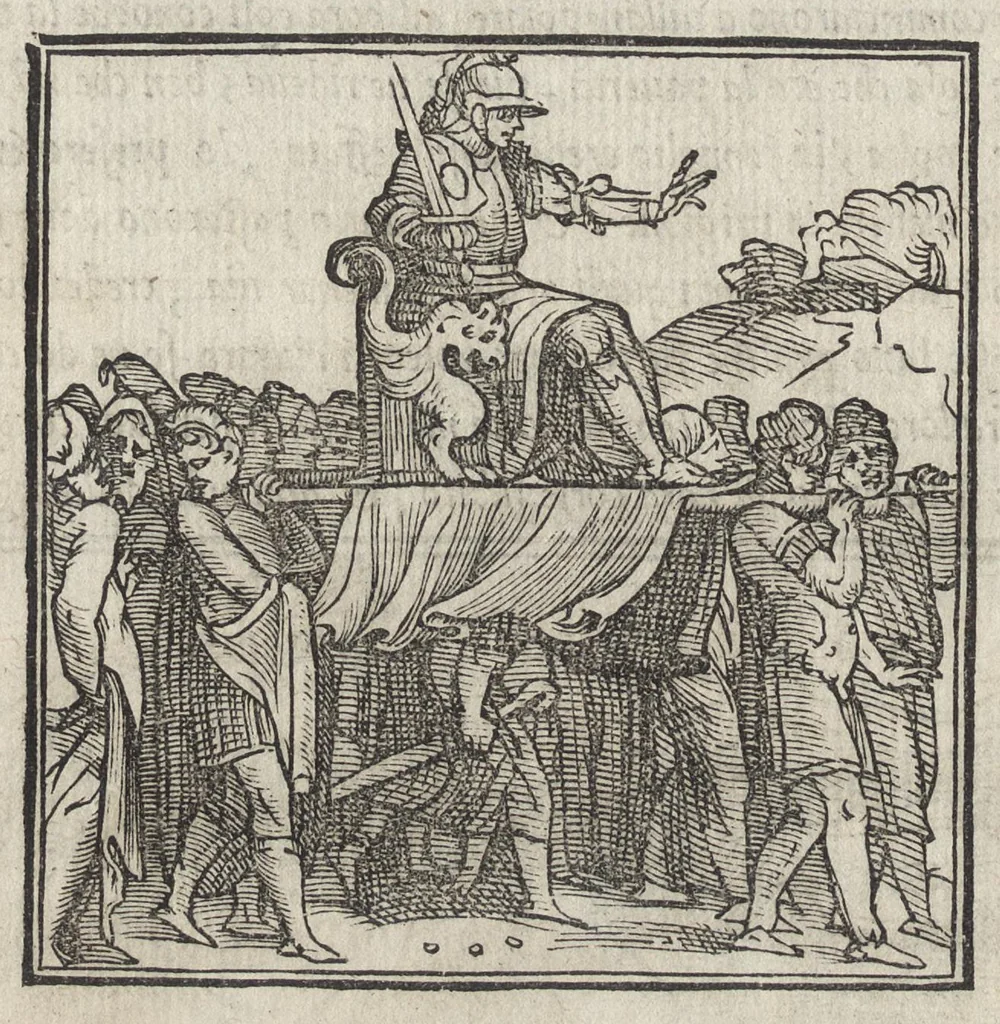 An illustration from La moral' filosophia del Doni, tratta da gli antichi scrittori, 1552, leaf 105