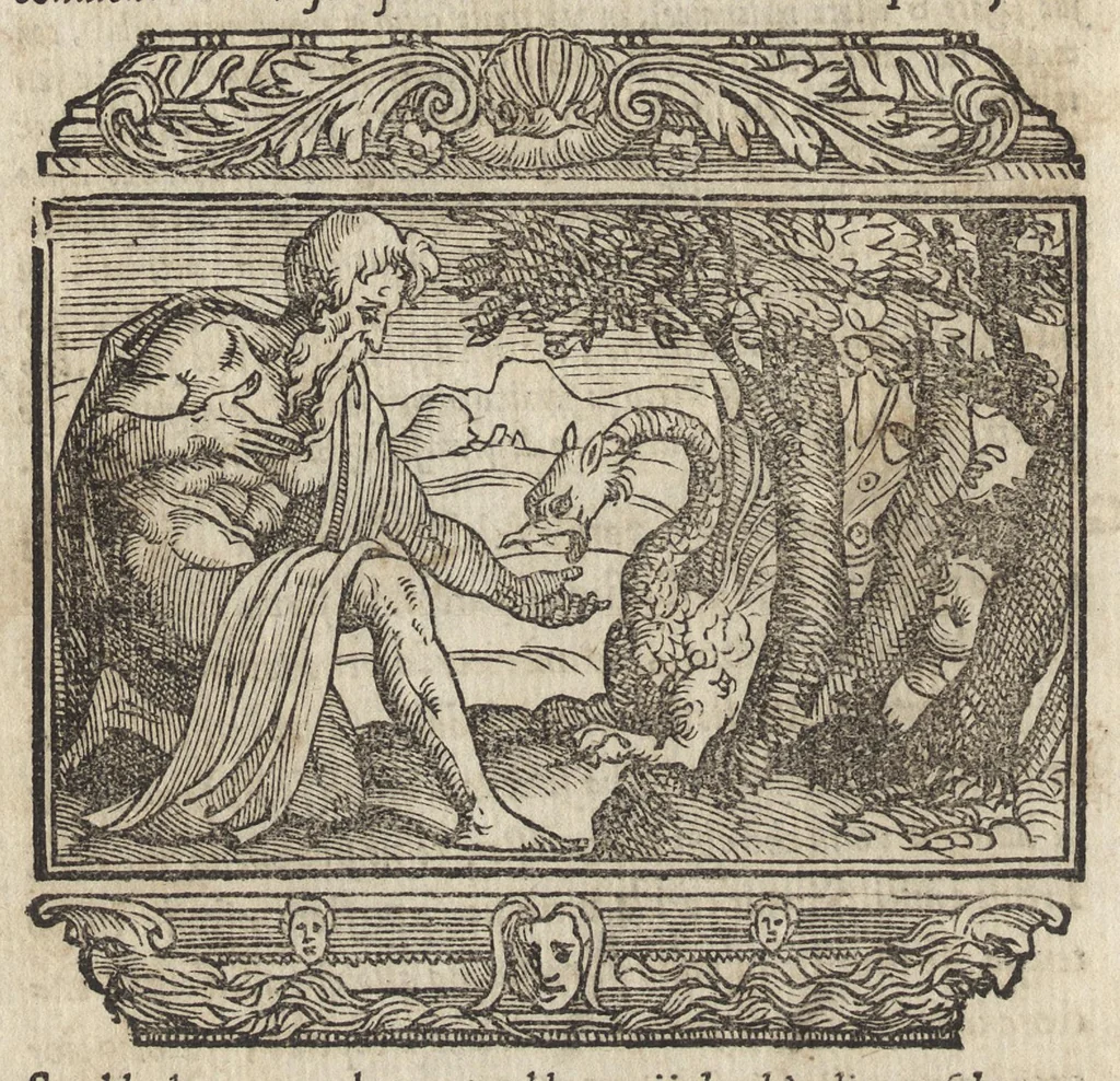 An illustration from La moral' filosophia del Doni, tratta da gli antichi scrittori, 1552, leaf 53