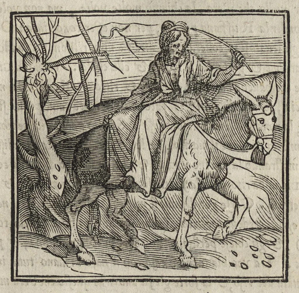 An illustration from La moral' filosophia del Doni, tratta da gli antichi scrittori, 1552, leaf 64