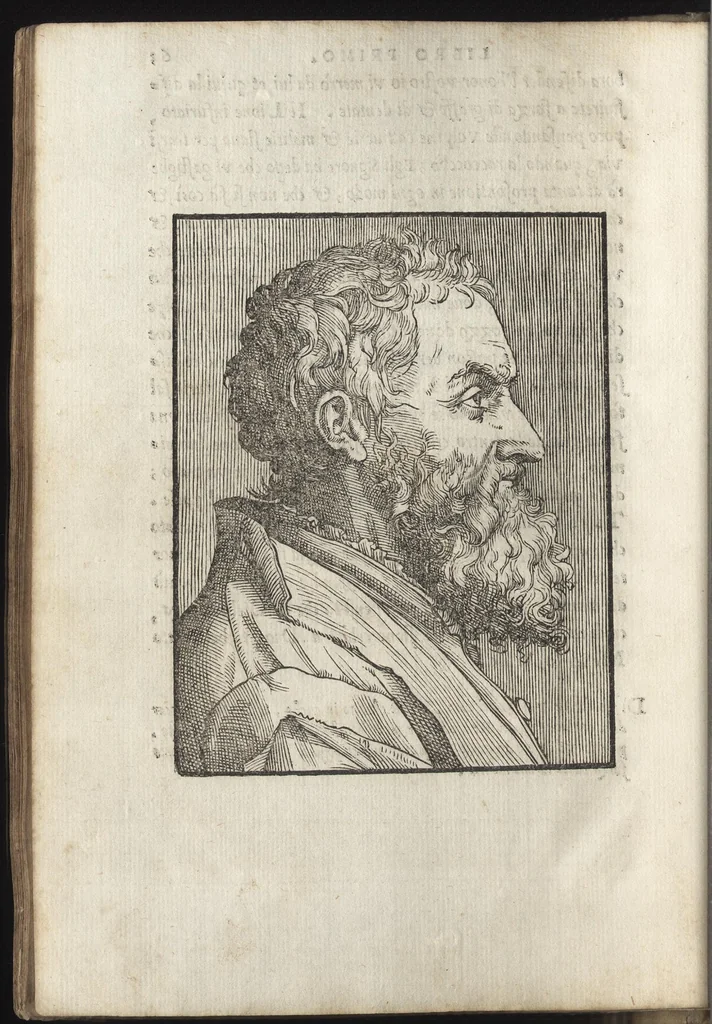 An illustration from La moral' filosophia del Doni, tratta da gli antichi scrittori, 1552, leaf 75