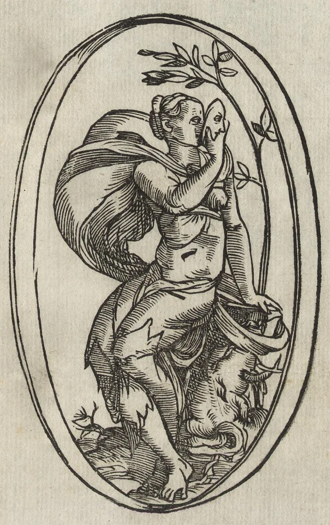 An illustration from La moral' filosophia del Doni, tratta da gli antichi scrittori, 1552, leaf 76