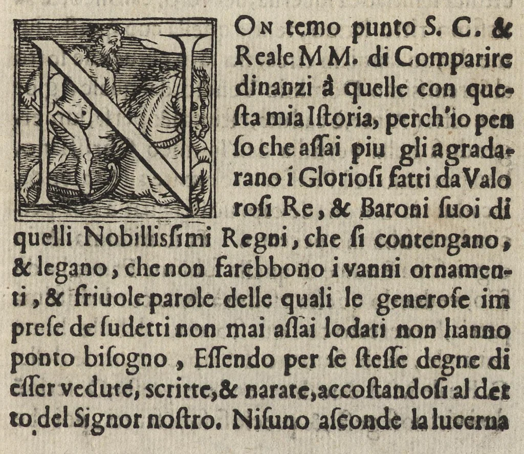 An illustration from Chorograffia, et breve historia vniversale dell'isola de Cipro : principiando al tempo di Noè per in sino al 1572, 1573, leaf 6