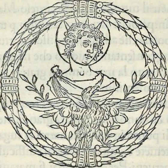 An illustration from La Hypnerotomachia di Poliphilo : cioè pvgna d'amore in sogno, dov'egli mostra, che tvtte le cose hvmane non sono altro che sogno, & doue narra molt'altre cose degne di cognitione, 1545, leaf 105