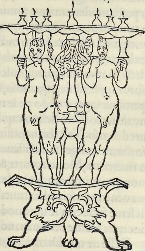 An illustration from La Hypnerotomachia di Poliphilo : cioè pvgna d'amore in sogno, dov'egli mostra, che tvtte le cose hvmane non sono altro che sogno, & doue narra molt'altre cose degne di cognitione, 1545, leaf 108