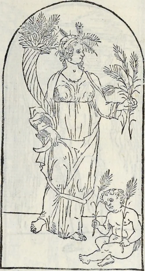 An illustration from La Hypnerotomachia di Poliphilo : cioè pvgna d'amore in sogno, dov'egli mostra, che tvtte le cose hvmane non sono altro che sogno, & doue narra molt'altre cose degne di cognitione, 1545, leaf 196