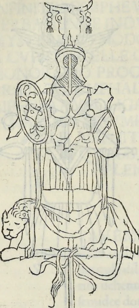 An illustration from La Hypnerotomachia di Poliphilo : cioè pvgna d'amore in sogno, dov'egli mostra, che tvtte le cose hvmane non sono altro che sogno, & doue narra molt'altre cose degne di cognitione, 1545, leaf 331