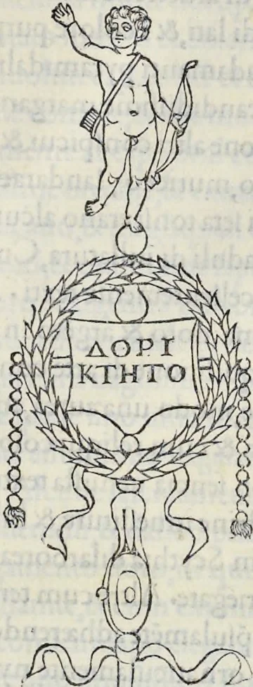 An illustration from La Hypnerotomachia di Poliphilo : cioè pvgna d'amore in sogno, dov'egli mostra, che tvtte le cose hvmane non sono altro che sogno, & doue narra molt'altre cose degne di cognitione, 1545, leaf 334