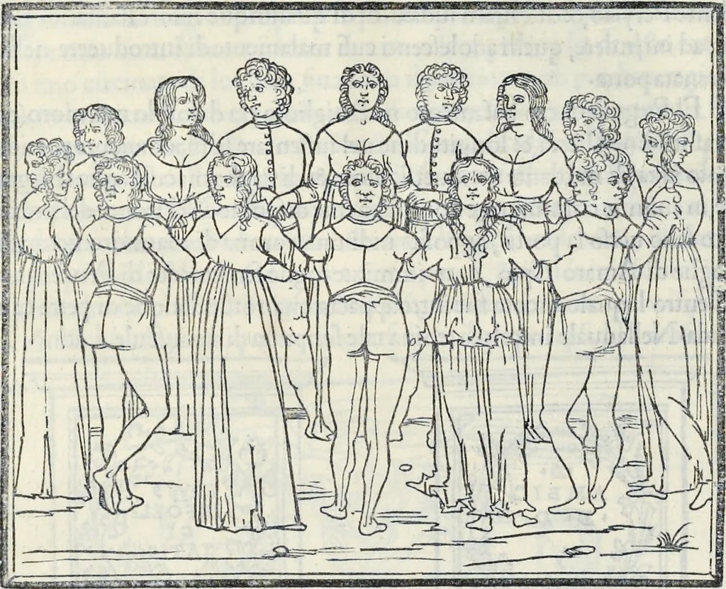 An illustration from La Hypnerotomachia di Poliphilo : cioè pvgna d'amore in sogno, dov'egli mostra, che tvtte le cose hvmane non sono altro che sogno, & doue narra molt'altre cose degne di cognitione, 1545, leaf 37