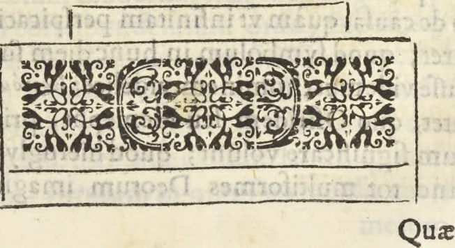 An illustration from Athanasii Kircheri e Soc. Iesu Obeliscus Pamphilius, hoc est, Interpretatio noua & hucusque intentata obelisci hieroglyphici quem non ita pridem ex veteri hippodromo Antonini Caracallae Caesaris, in agonale forum transtulit, integritati restituit & in Vbis Aeternae ornamentum erexit Innocentius X. Pont. Max. : in quo post varia Aegyptiacae, Chaldaicae, Hebraicae, Graecanicae antiquitatis doctrinaeque qua sacrae, qua profanae monumenta, veterum tandem theologia, hieroglyphicis inuoluta symbolis, detecta e tenebris in lucem asseritur, 1650, leaf 288