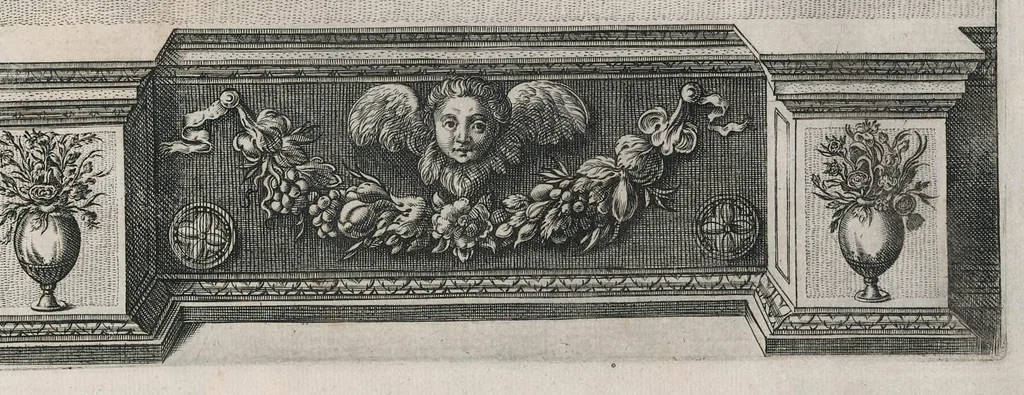 An illustration from Fuggerorum et Fuggerarum : quae in familia natae, quaèue in familiam transierunt, quot extant aere expressae imagines, 1618, leaf 108
