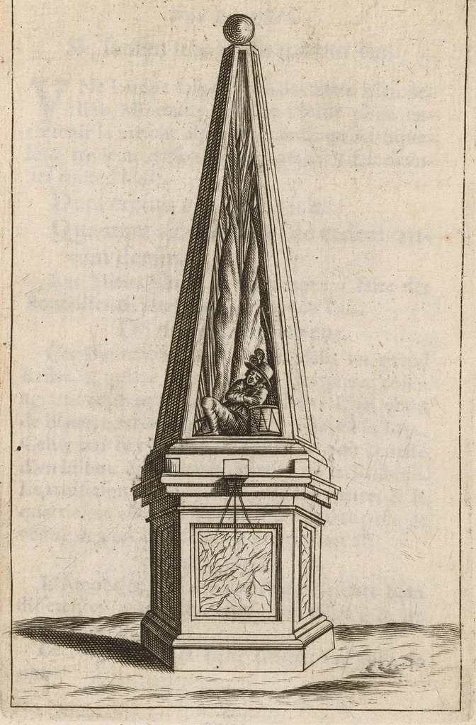 An illustration from L'art des emblemes, 1662, leaf 192