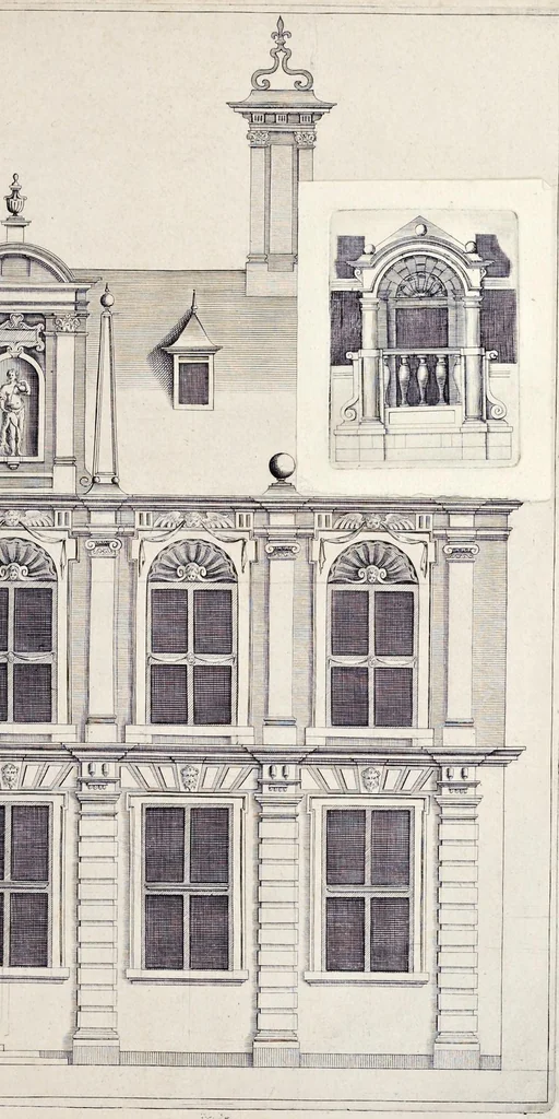 An illustration from Architectura moderna, ofte, Bouwinge van onsen tyt ..., 1631, leaf 110