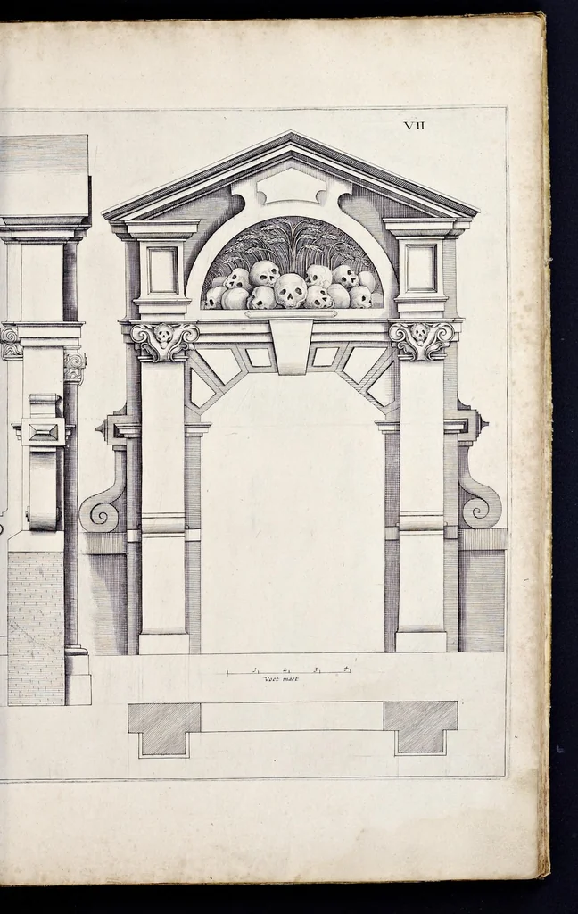 An illustration from Architectura moderna, ofte, Bouwinge van onsen tyt ..., 1631, leaf 40