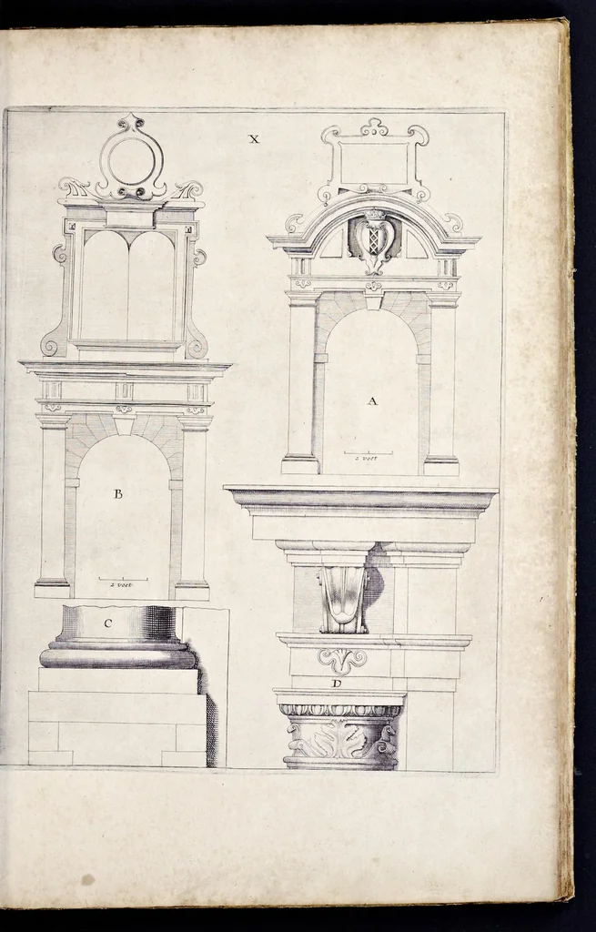 An illustration from Architectura moderna, ofte, Bouwinge van onsen tyt ..., 1631, leaf 46