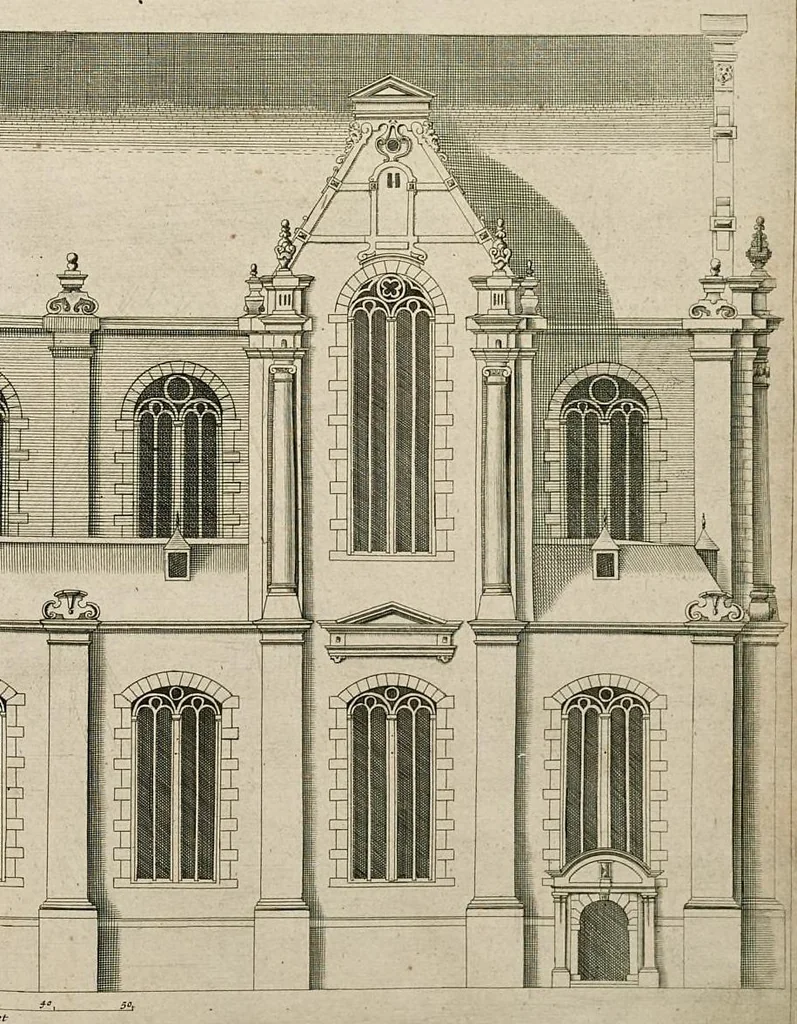 An illustration from Architectura moderna, ofte, Bouwinge van onsen tyt ..., 1631, leaf 50