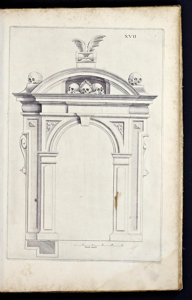 An illustration from Architectura moderna, ofte, Bouwinge van onsen tyt ..., 1631, leaf 64