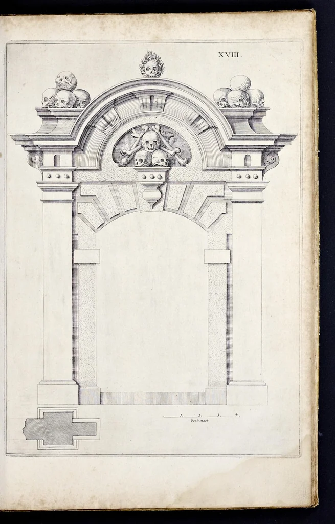 An illustration from Architectura moderna, ofte, Bouwinge van onsen tyt ..., 1631, leaf 66