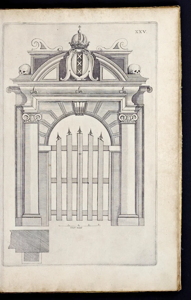 An illustration from Architectura moderna, ofte, Bouwinge van onsen tyt ..., 1631, leaf 80