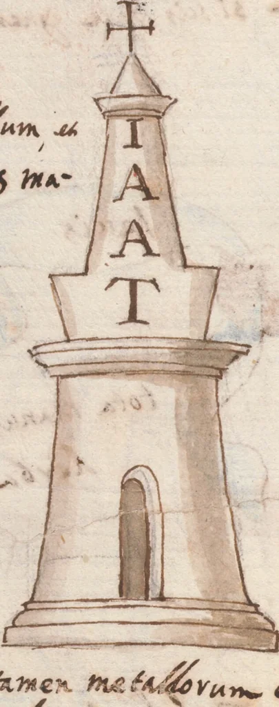 An illustration from Manly Palmer Hall collection of alchemical manuscripts, circa 1500-1825, 1500, leaf 28
