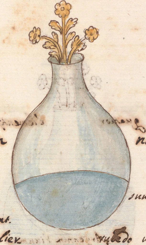 An illustration from Manly Palmer Hall collection of alchemical manuscripts, circa 1500-1825, 1500, leaf 33