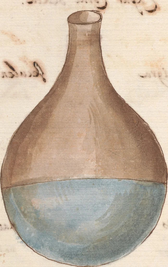 An illustration from Manly Palmer Hall collection of alchemical manuscripts, circa 1500-1825, 1500, leaf 38