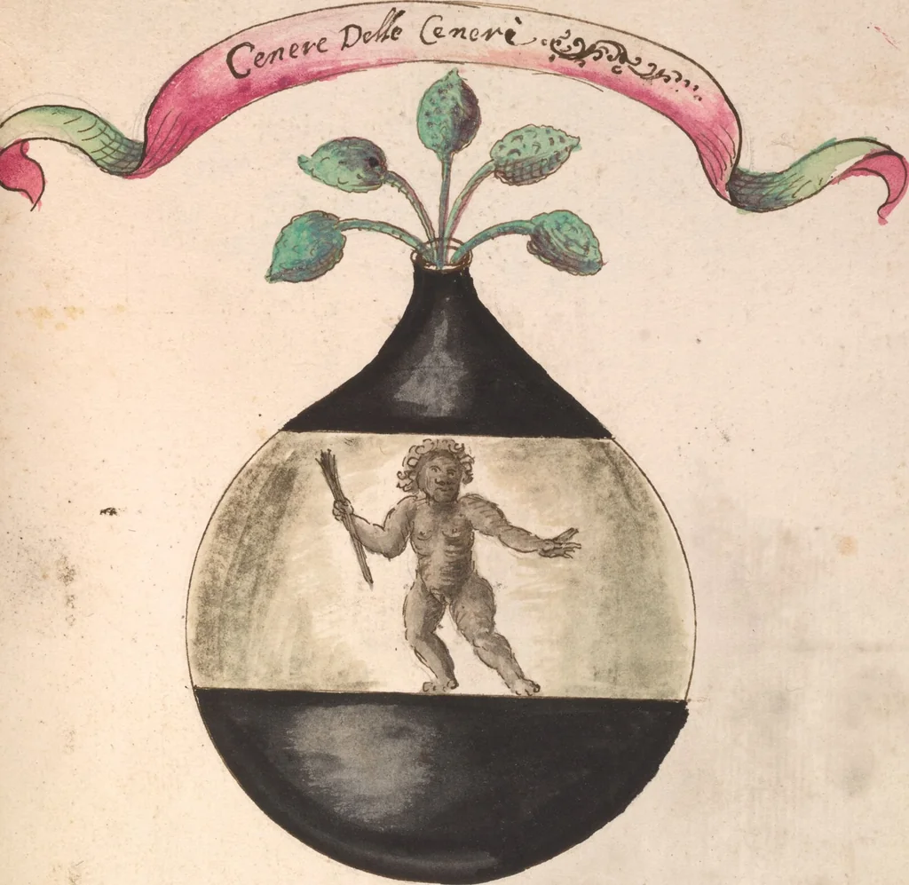 An illustration from Manly Palmer Hall collection of alchemical manuscripts, circa 1500-1825, 1500, leaf 29