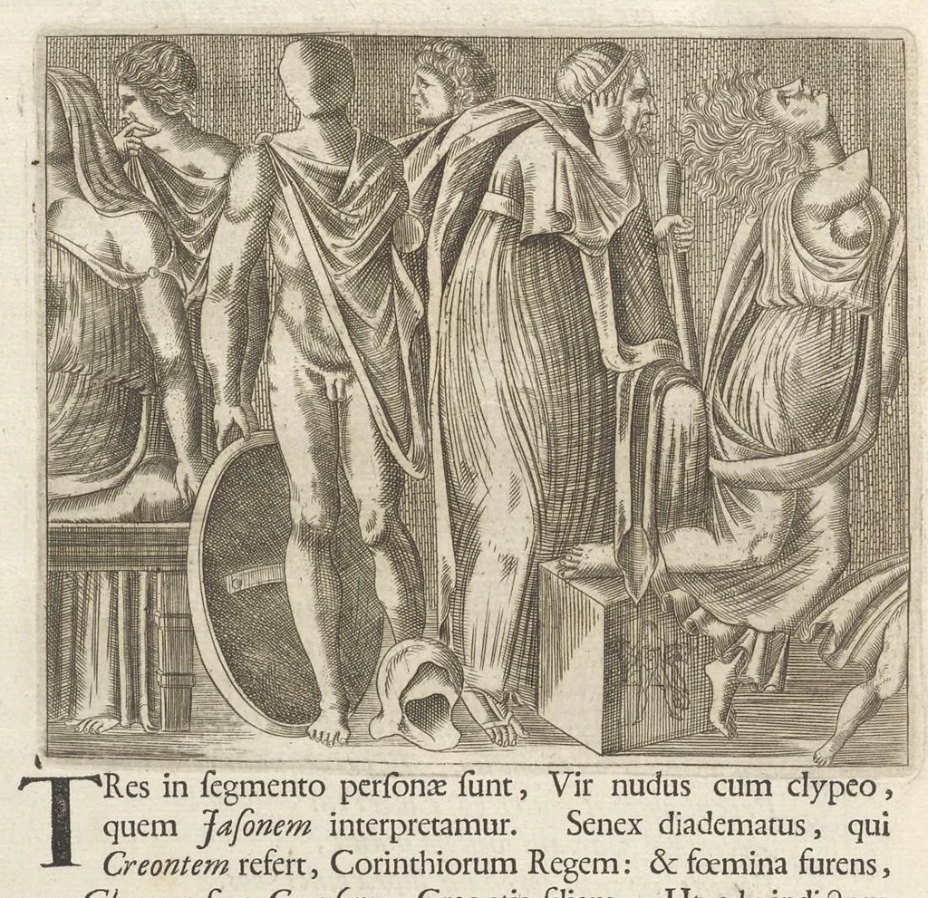 An illustration from Spicilegium antiquitatis, sive, Variarum ex antiquitate elegantiarum, vel novis luminibus illustratarum, vel recens etiam editarum fasciculi, 1692, leaf 141