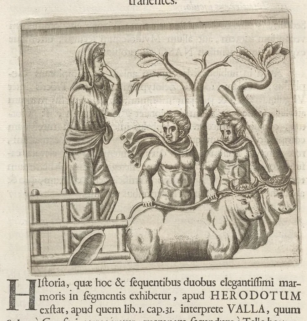 An illustration from Spicilegium antiquitatis, sive, Variarum ex antiquitate elegantiarum, vel novis luminibus illustratarum, vel recens etiam editarum fasciculi, 1692, leaf 159