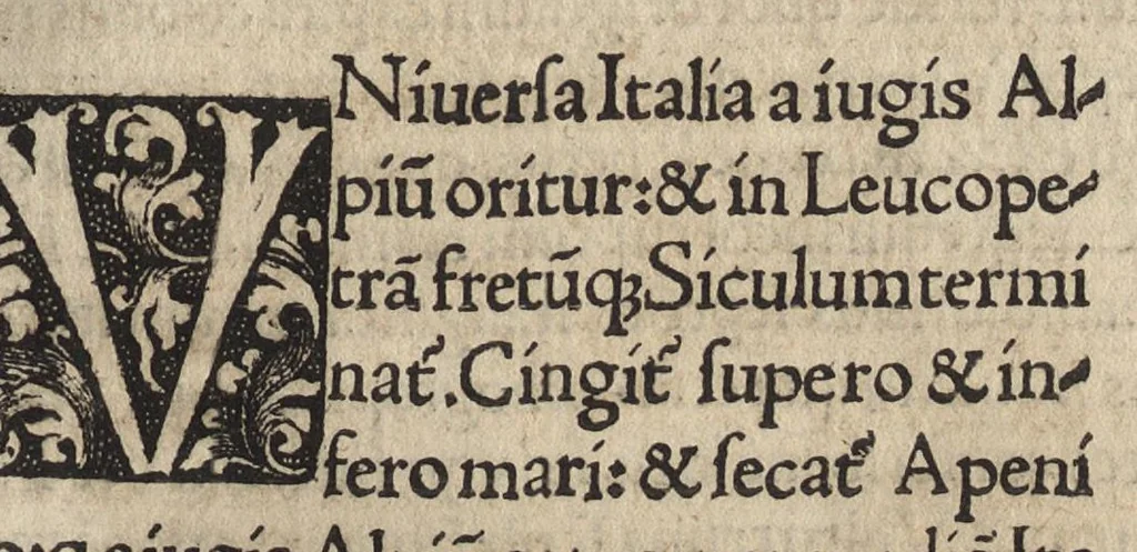 An illustration from Antiquitatũ variarũ volumina XVII, 1515, leaf 166