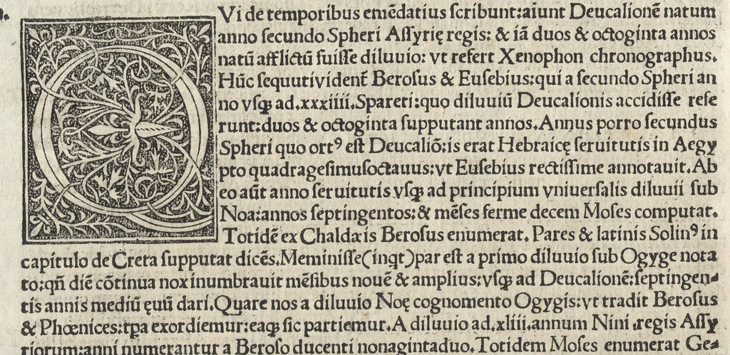 An illustration from Antiquitatũ variarũ volumina XVII, 1515, leaf 187