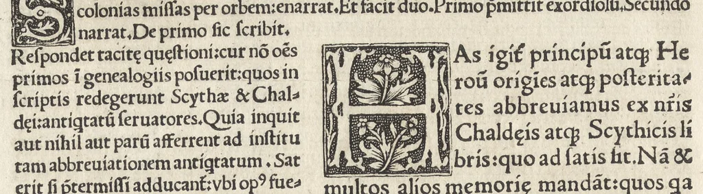 An illustration from Antiquitatũ variarũ volumina XVII, 1515, leaf 243