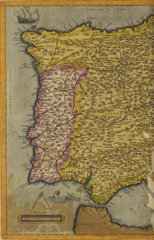 An illustration from Theatrvm orbis terrarvm, 1603, leaf 109