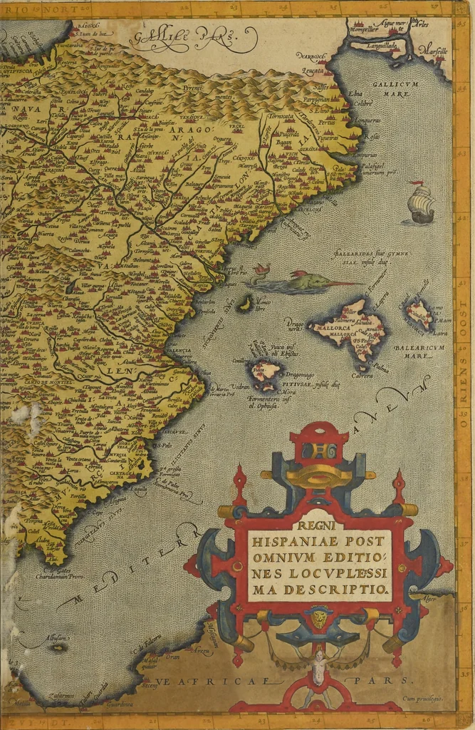 An illustration from Theatrvm orbis terrarvm, 1603, leaf 110
