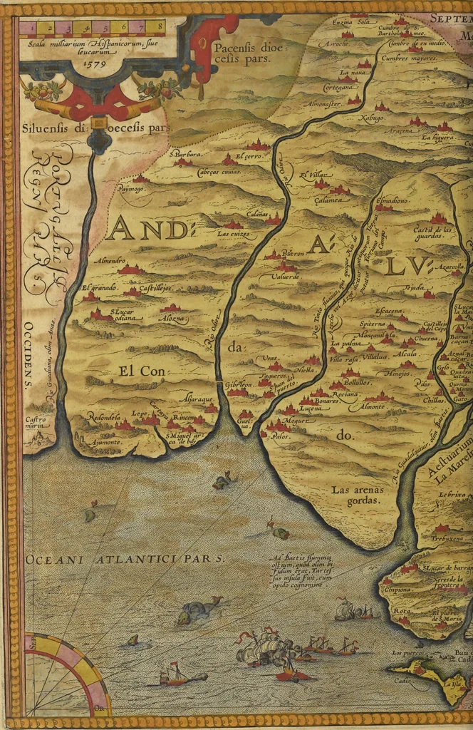 An illustration from Theatrvm orbis terrarvm, 1603, leaf 117