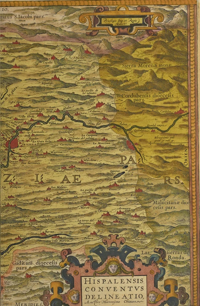 An illustration from Theatrvm orbis terrarvm, 1603, leaf 118