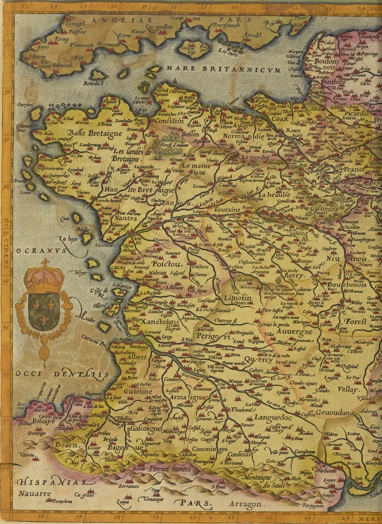 An illustration from Theatrvm orbis terrarvm, 1603, leaf 129
